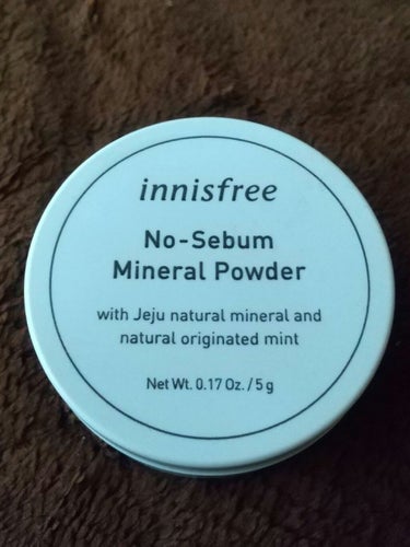 ノーセバム ミネラルパウダー/innisfree/ルースパウダーを使ったクチコミ（1枚目）