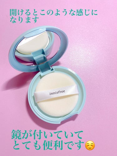 ノーセバム ミネラルパクト N/innisfree/プレストパウダーを使ったクチコミ（2枚目）