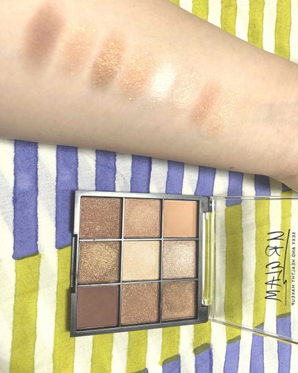 UR GLAM BLOOMING EYE COLOR PALETTE/U R GLAM/アイシャドウパレットを使ったクチコミ(2枚目)