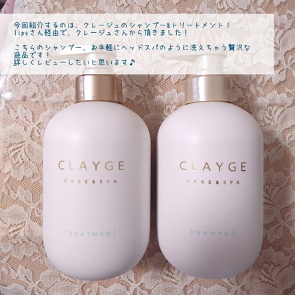 シャンプー/トリートメント SR/CLAYGE/市販シャンプーを使ったクチコミ(2枚目)