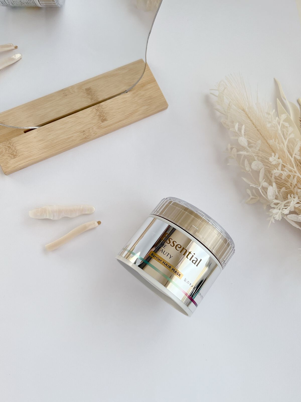 Essential THE BEAUTY 髪のキメ美容バリアヘアマスク/エッセンシャル/ヘアマスク・ヘアパックを使ったクチコミ（1枚目）