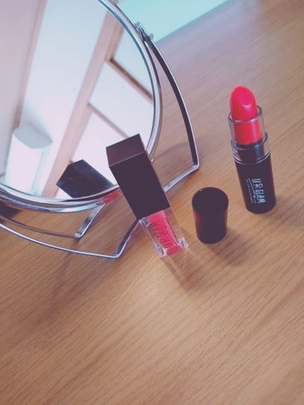 UR GLAM CREAMY LIPSTICK EX/U R GLAM/口紅を使ったクチコミ(2枚目)