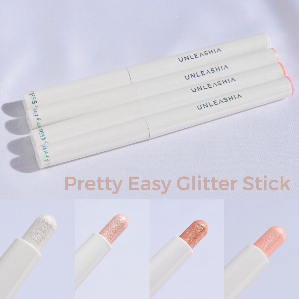 プリティー イージーグリッタースティック/unleashia/グリッターを使ったクチコミ（1枚目）