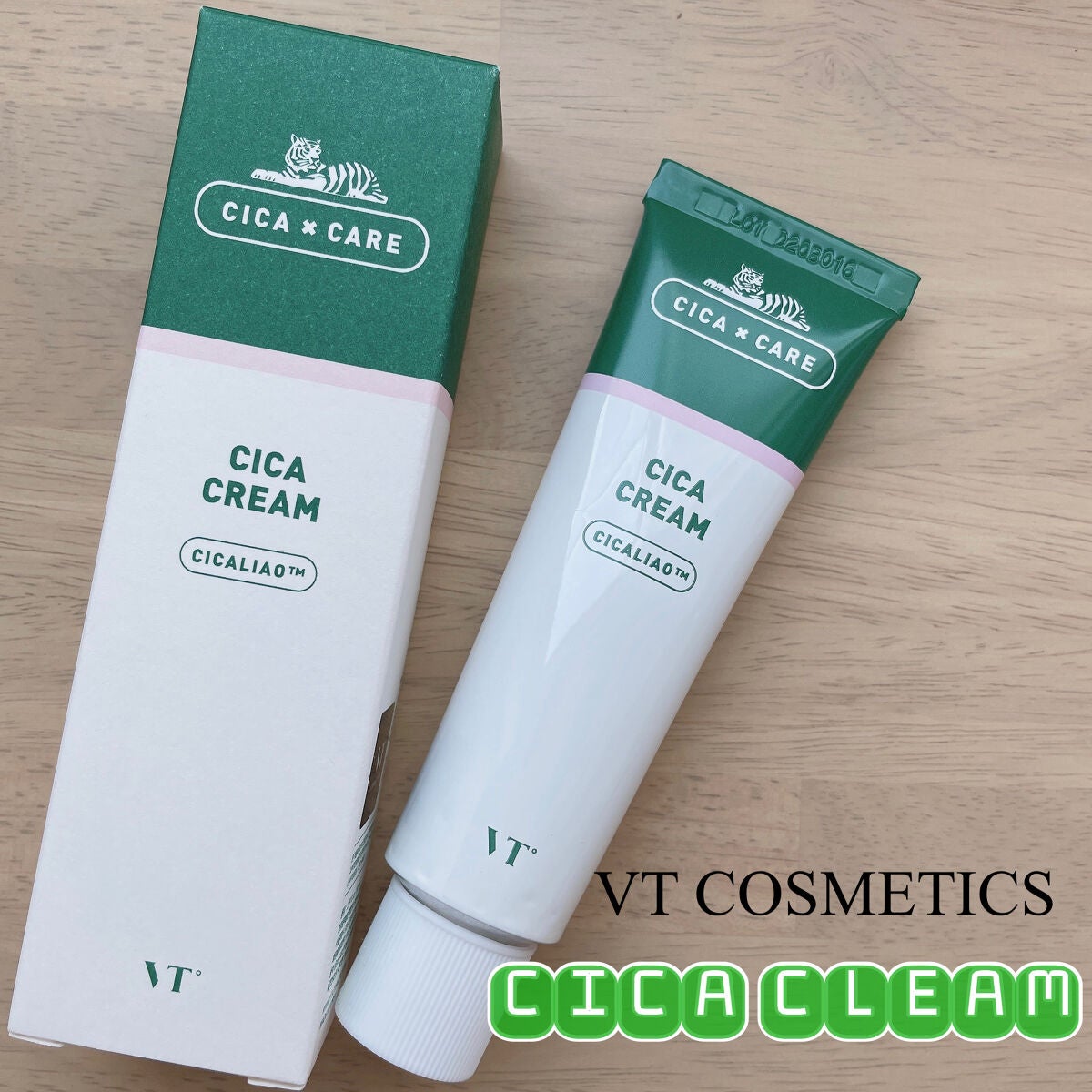 CICA クリーム/VT/フェイスクリームを使ったクチコミ(1枚目)