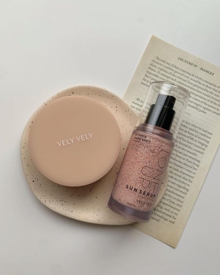 ビタミントーンアップサンセラム/VELY VELY/日焼け止めローションを使ったクチコミ(1枚目)