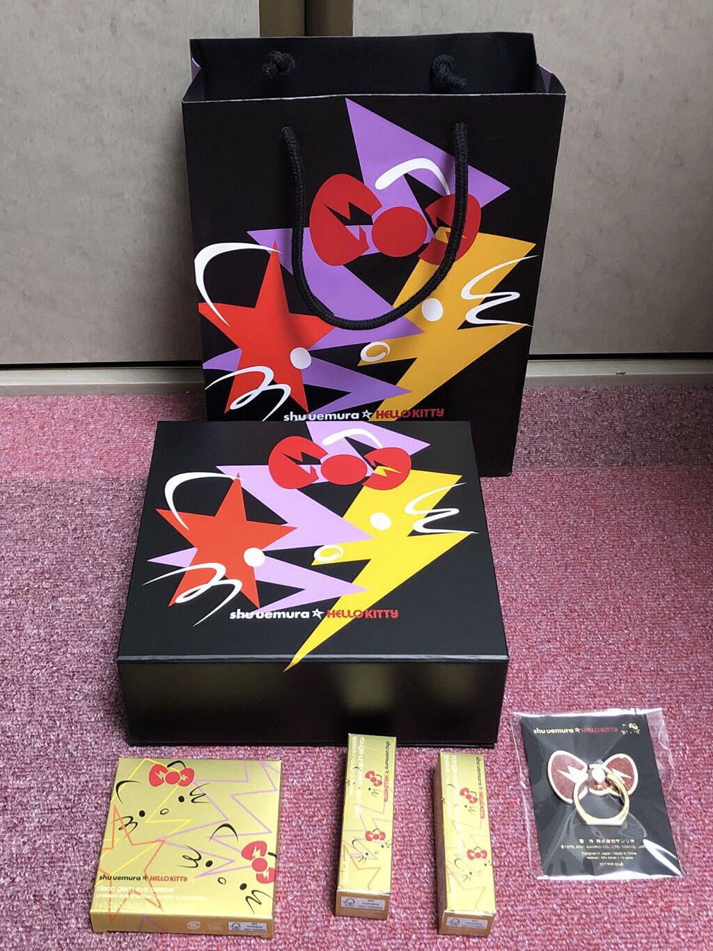 ルージュ アンリミテッド ラッカーシャイン ジンジャーブラッシュ（限定）/shu uemura/口紅を使ったクチコミ（1枚目）