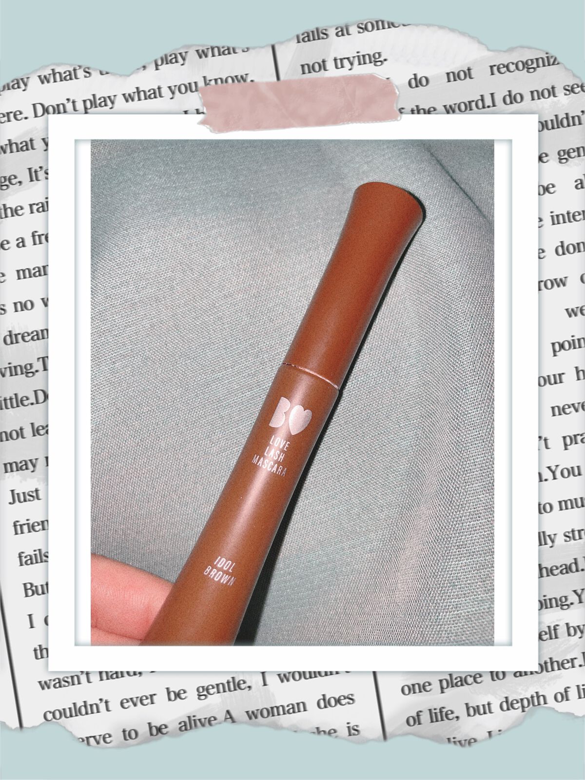 愛ラッシュマスカラR/b idol/マスカラを使ったクチコミ(1枚目)