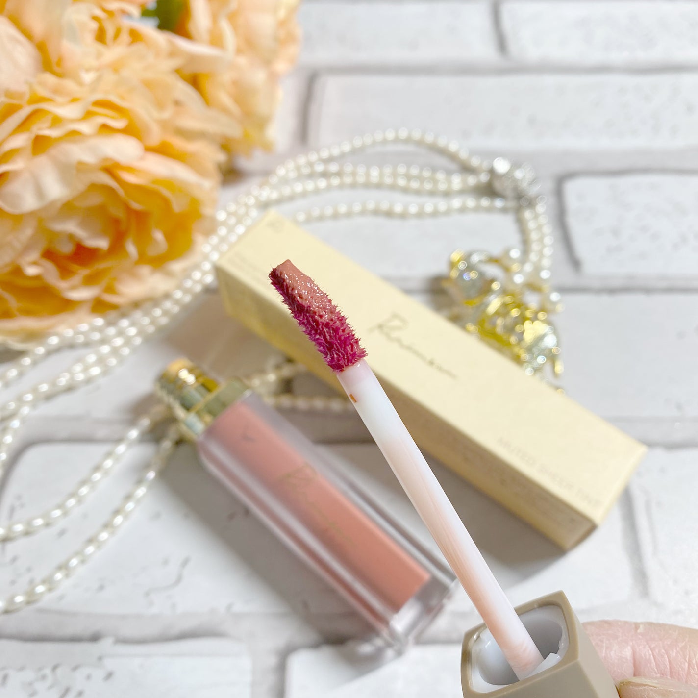 ミューテッドシアーティント/Ririmew/リップティントを使ったクチコミ(2枚目)