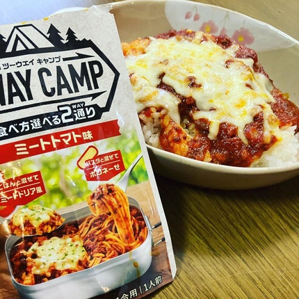 ぷえら on LIPS 「2WAYCAMPミートトマト味ベーコンクリーム味和風キノコバタ..」(5枚目)