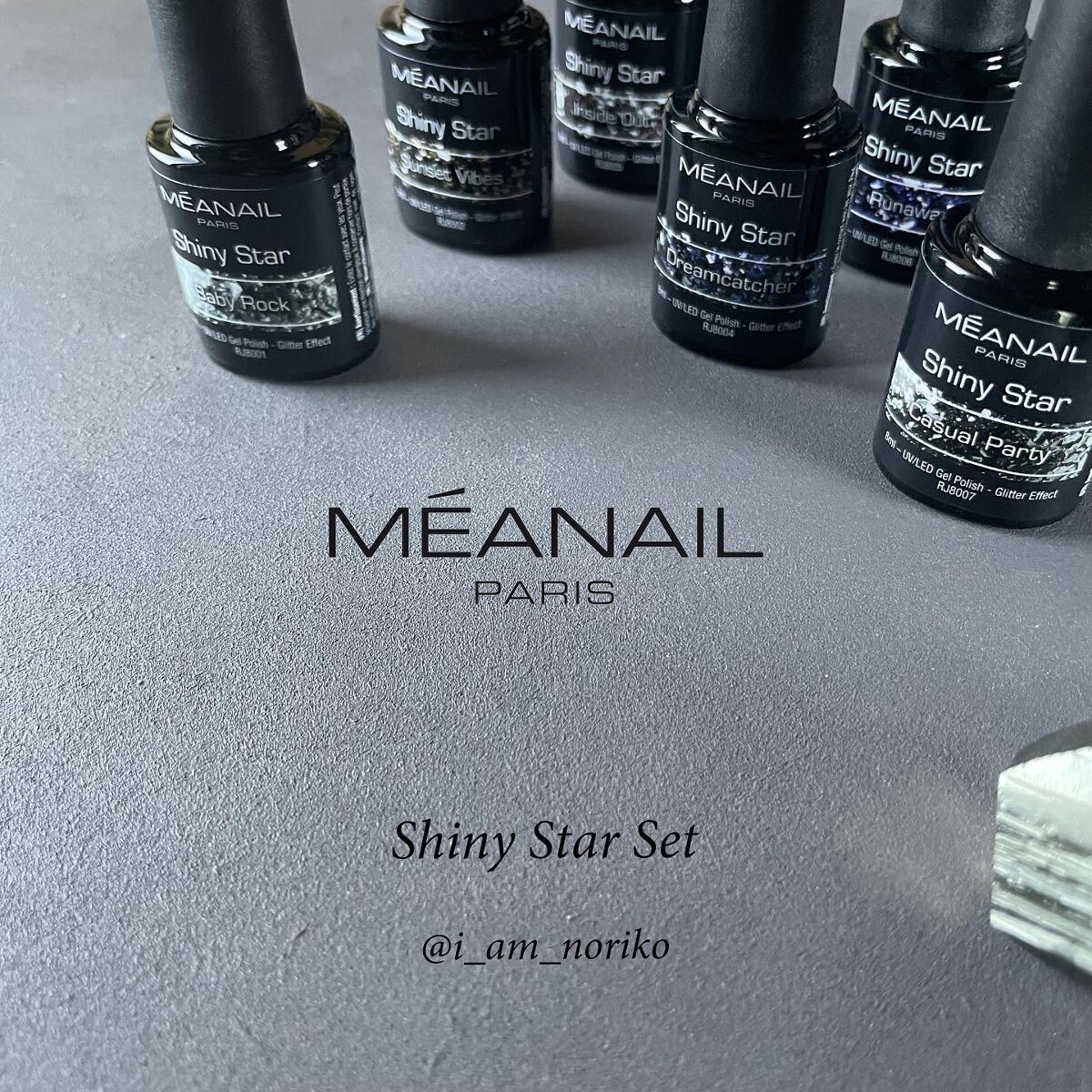 ジェルネイル6色セット/meanail/ジェルネイルを使ったクチコミ（1枚目）