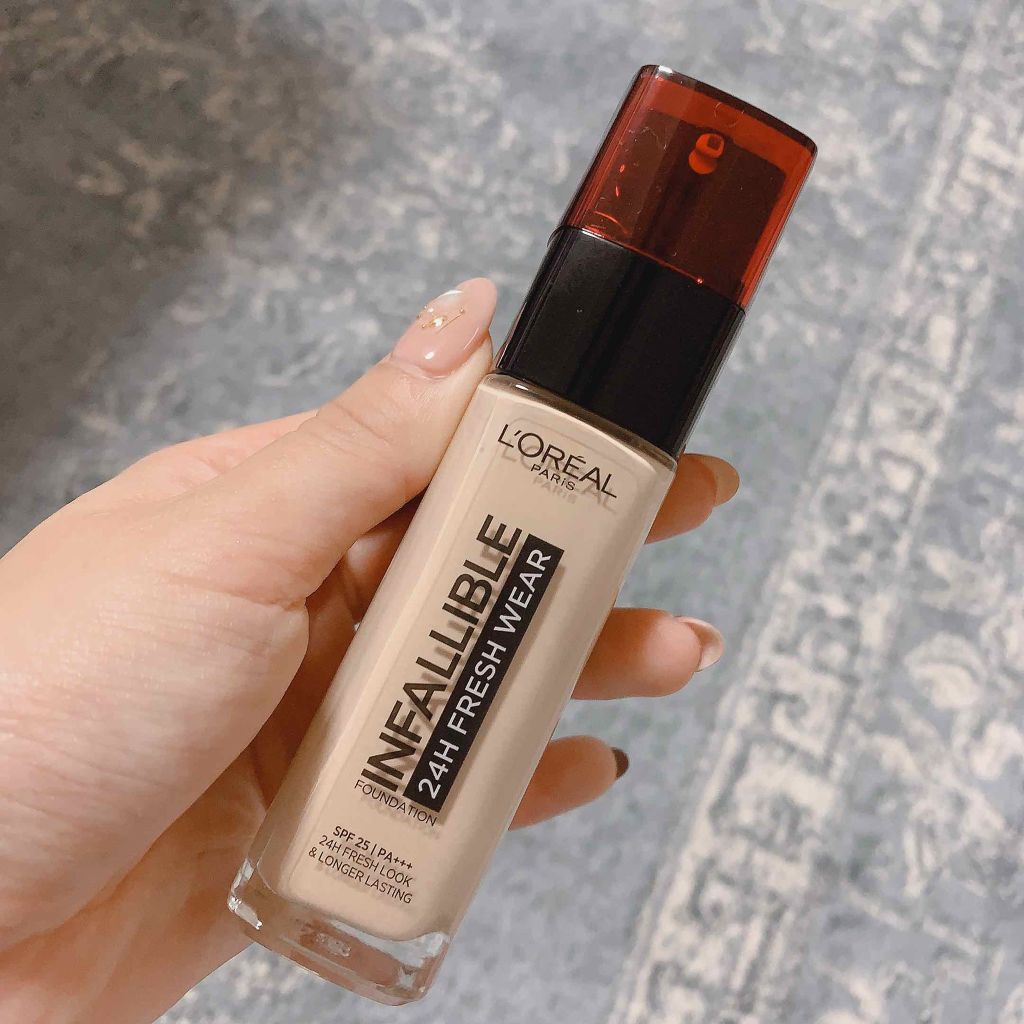 インファリブル フレッシュウェア ファンデーション/ロレアル パリ/リキッドファンデーションを使ったクチコミ(1枚目)