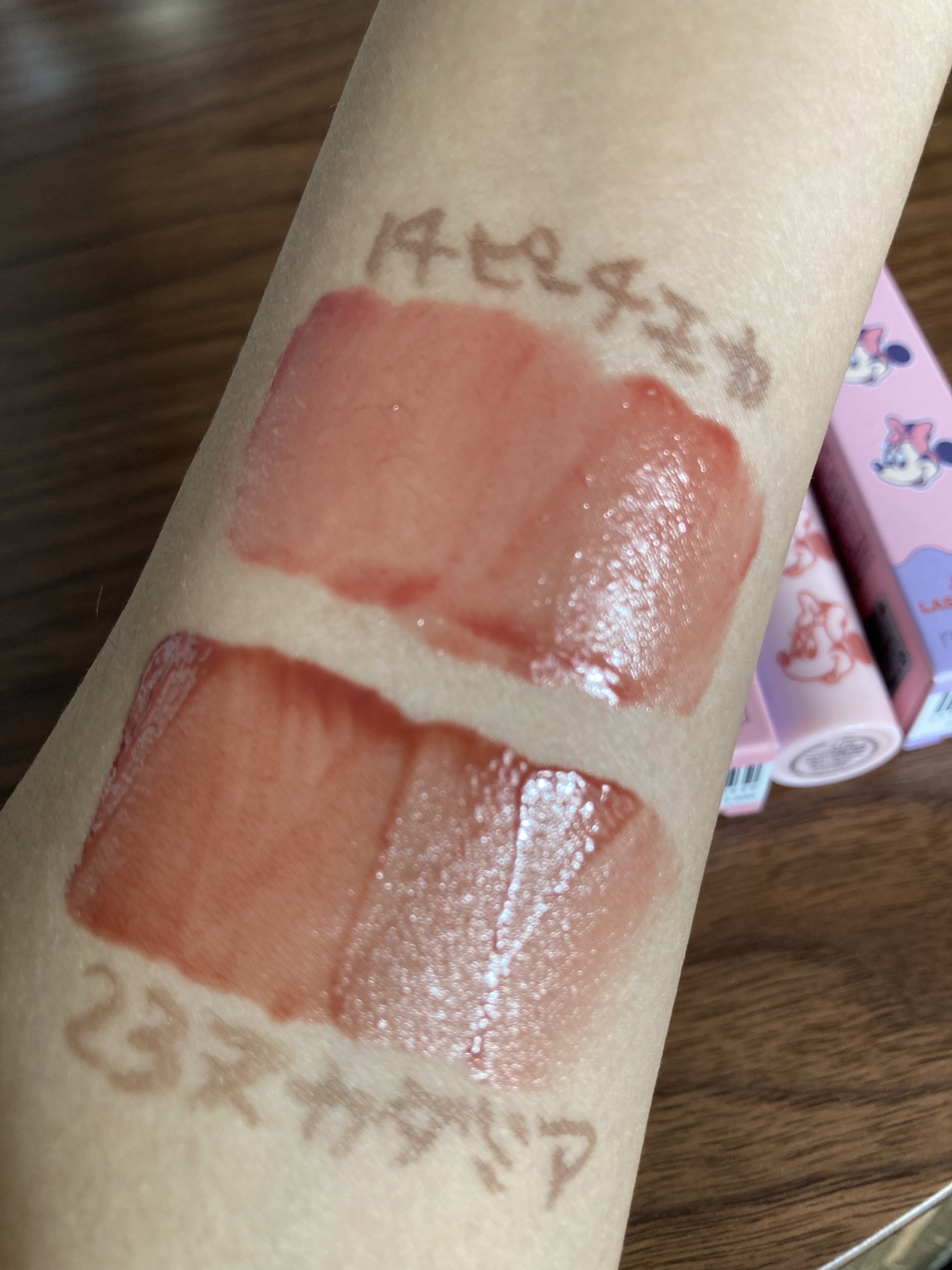 デュイフルウォーターティント/rom&nd/リップティントを使ったクチコミ（1枚目）