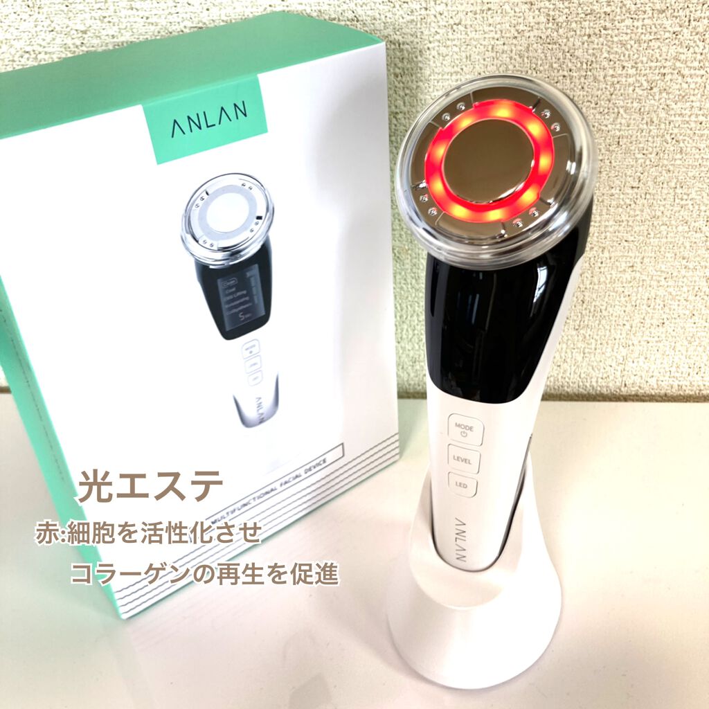 多機能温冷美顔器/ANLAN/美顔器・マッサージを使ったクチコミ(2枚目)