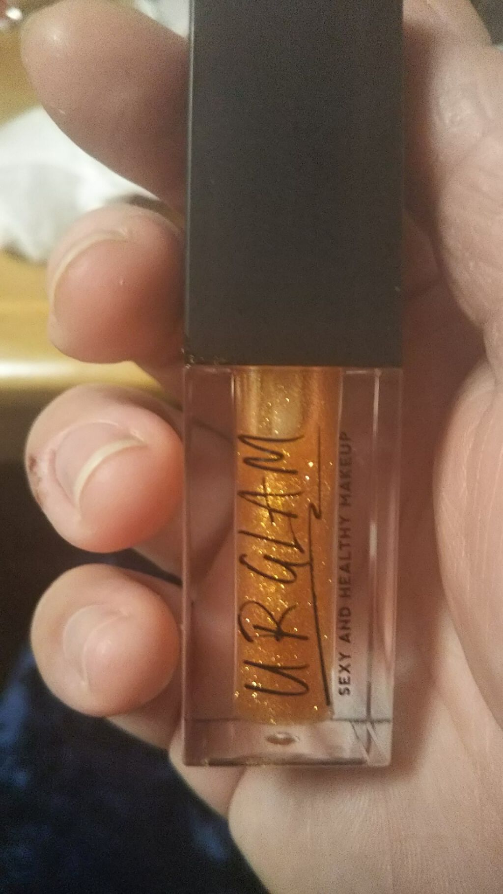 UR GLAM LIP OIL/U R GLAM/リップグロスを使ったクチコミ(1枚目)