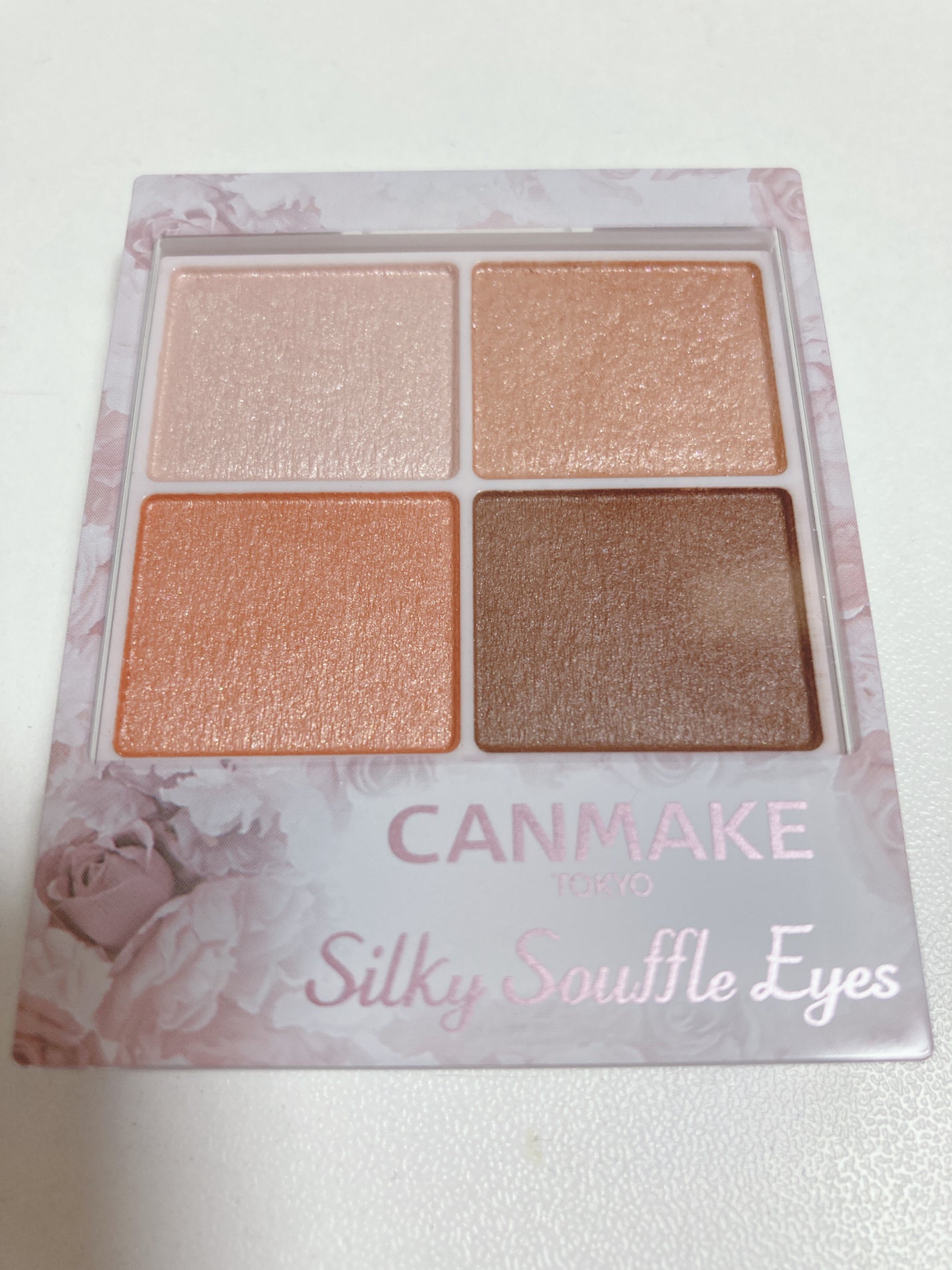 シルキースフレアイズ/キャンメイク/アイシャドウパレットを使ったクチコミ(2枚目)