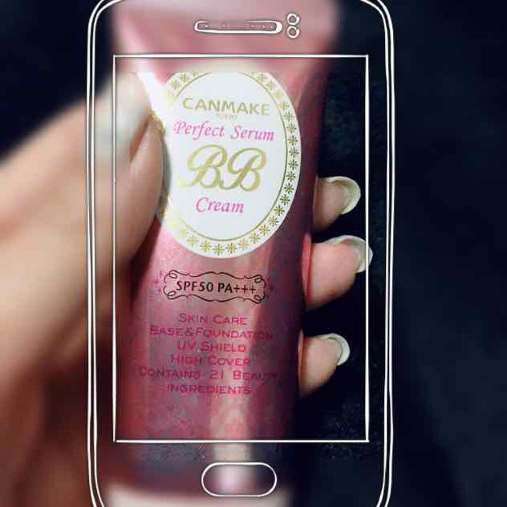 パーフェクトセラムBBクリーム 02 ナチュラル/キャンメイク/BBクリームを使ったクチコミ（1枚目）