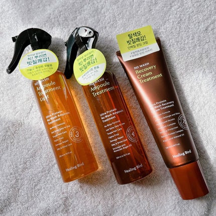 ノーウォッシュ リカバリー ヘアエッセンス クリーム トリートメント/Healing bird/ヘアマスク・ヘアパックを使ったクチコミ(1枚目)