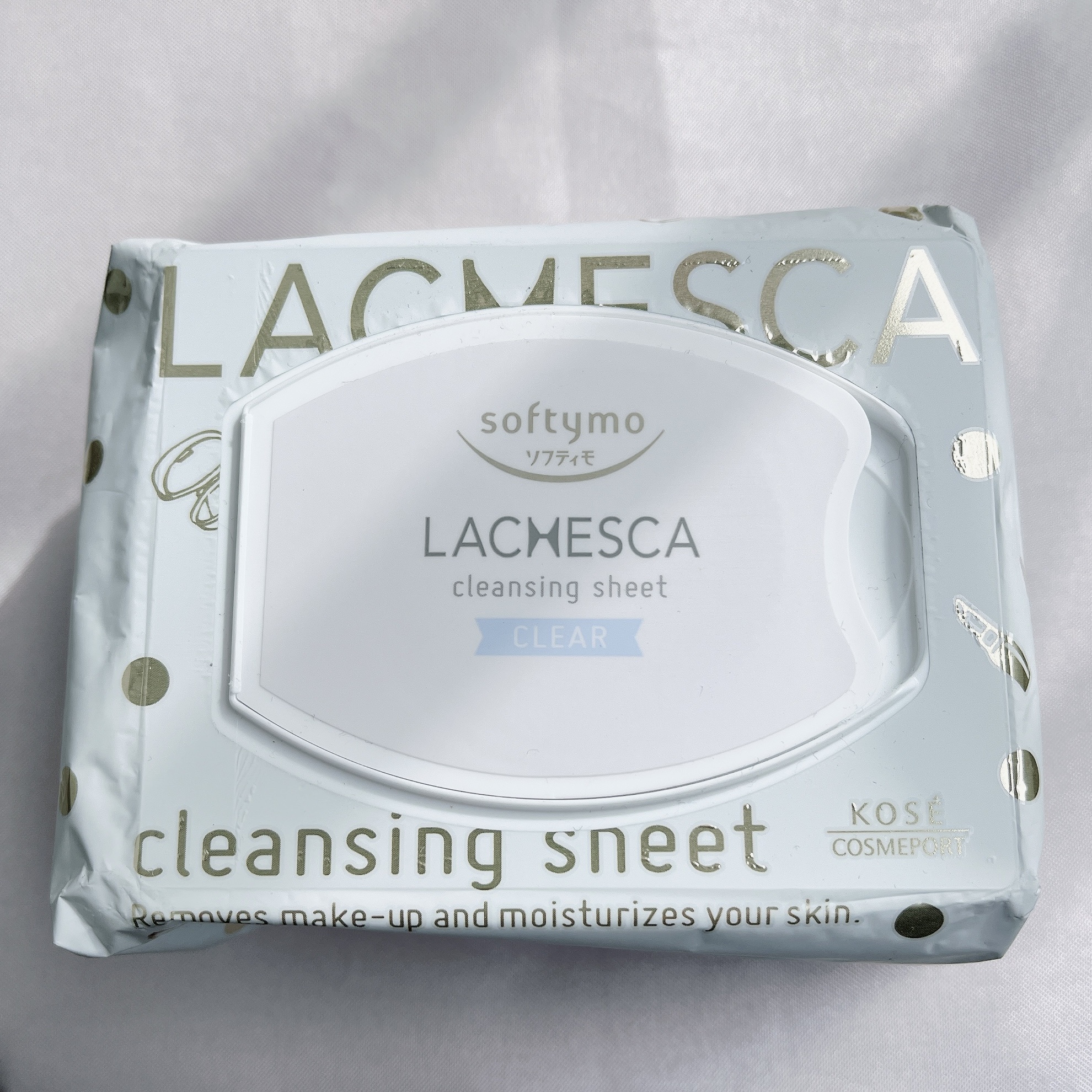 水クレンジングシート（クリア）/ラチェスカ/クレンジングシートを使ったクチコミ（2枚目）