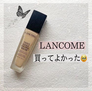 ☑︎LANCOME タンイドルウルトラウェアリキッド
色番⇨BO-01  基準色らしいです！

LANCOMEで大人気のファンデーション🫶🏻
自然な艶感とよれにくさを兼ね備えてる！
少量で伸びるから持ち