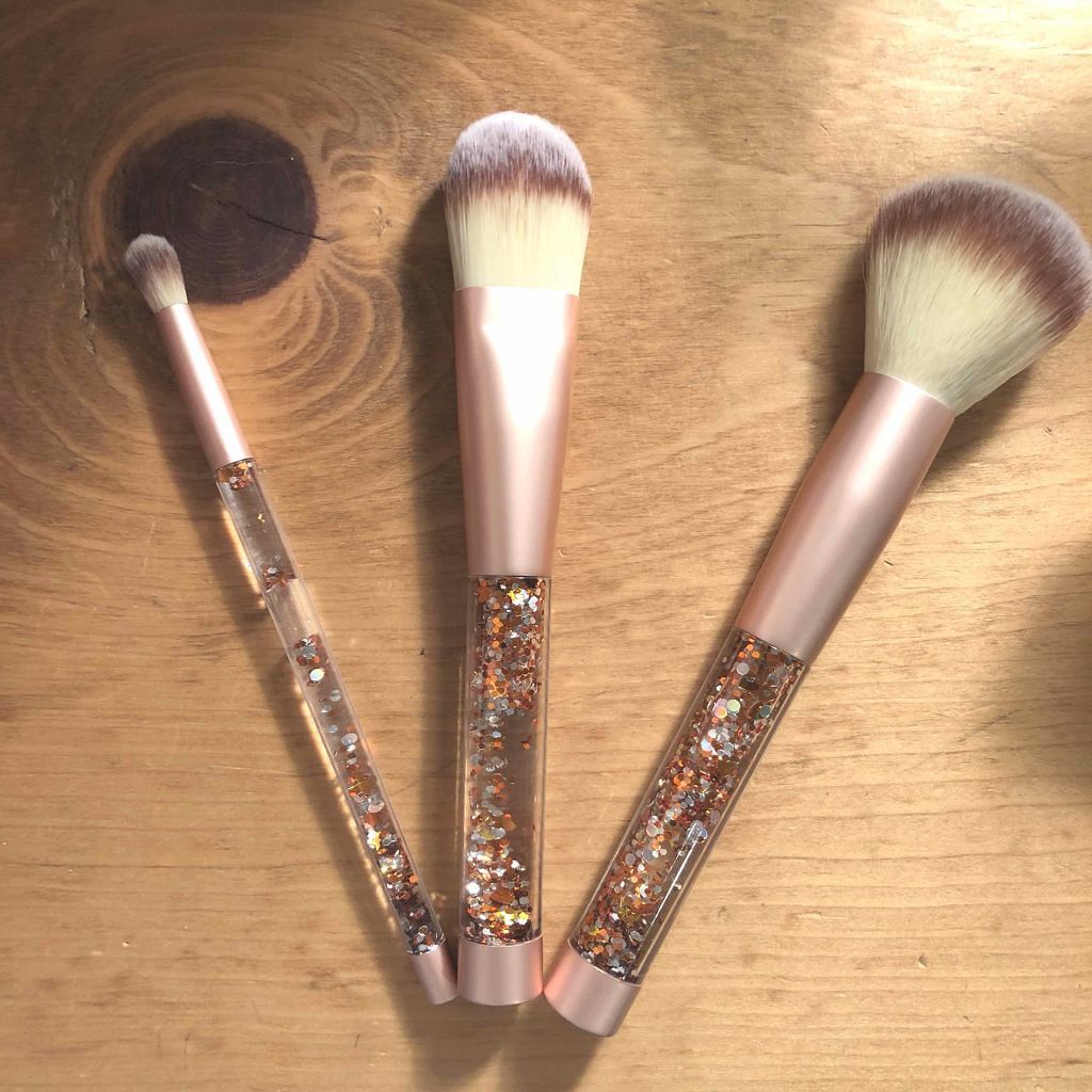 メイクブラシセット/3COINS/メイクブラシを使ったクチコミ（1枚目）