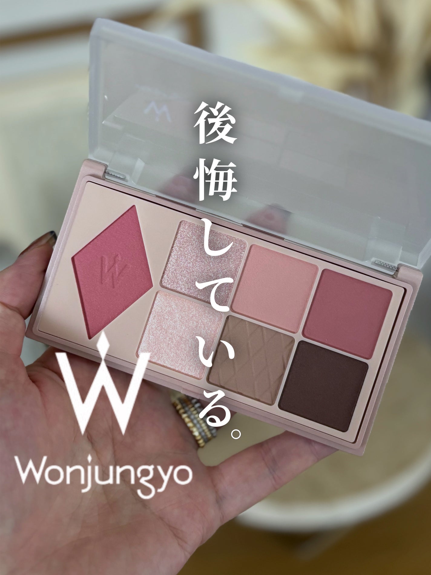 ウォンジョンヨ W デイリームードアップパレット /Wonjungyo/アイシャドウパレットを使ったクチコミ(1枚目)