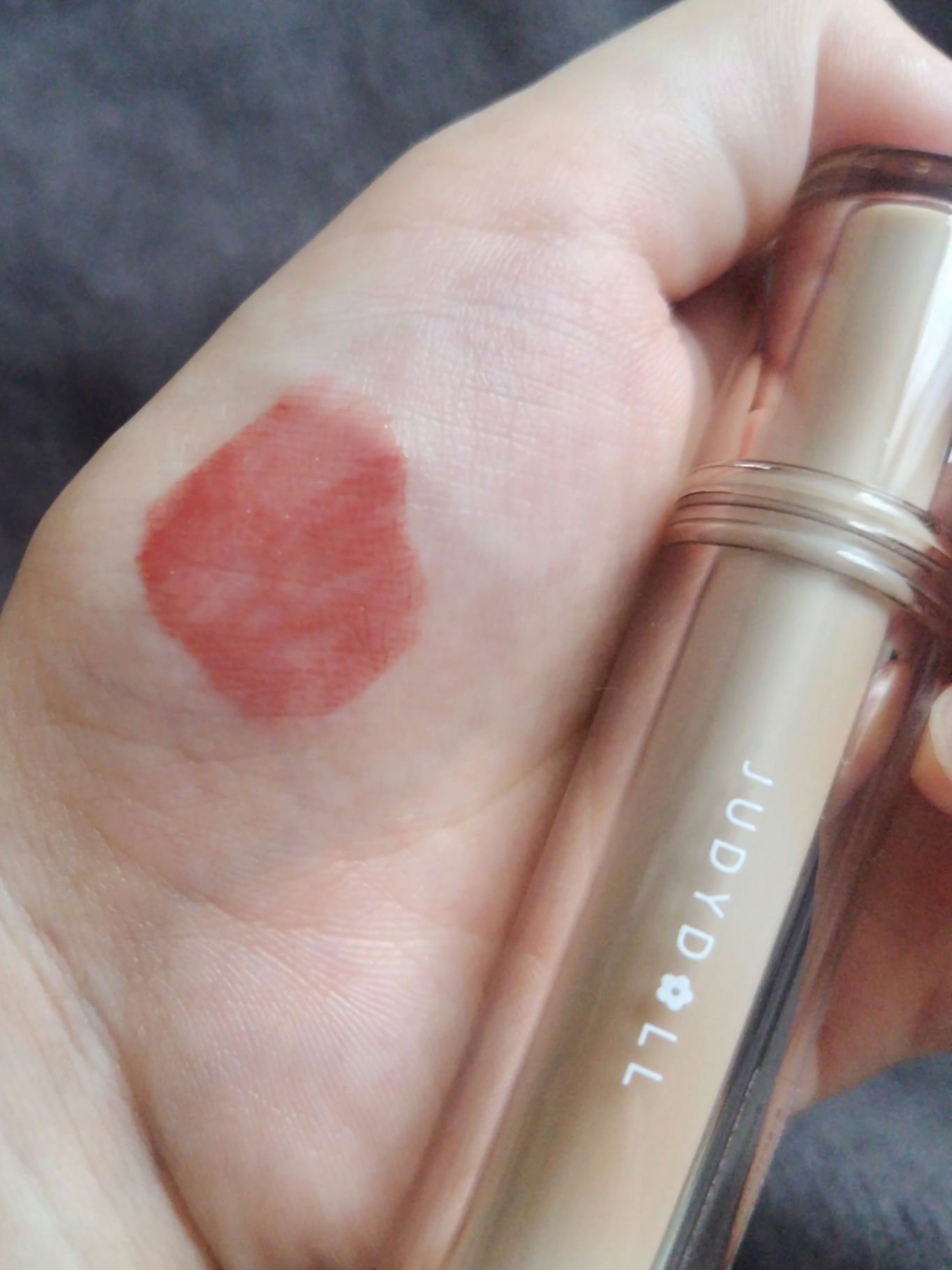 JUDYDOLL 果実茶ティントリップ B07 ピンク葡萄柚茶/JUDYDOLL/リップティントを使ったクチコミ（1枚目）