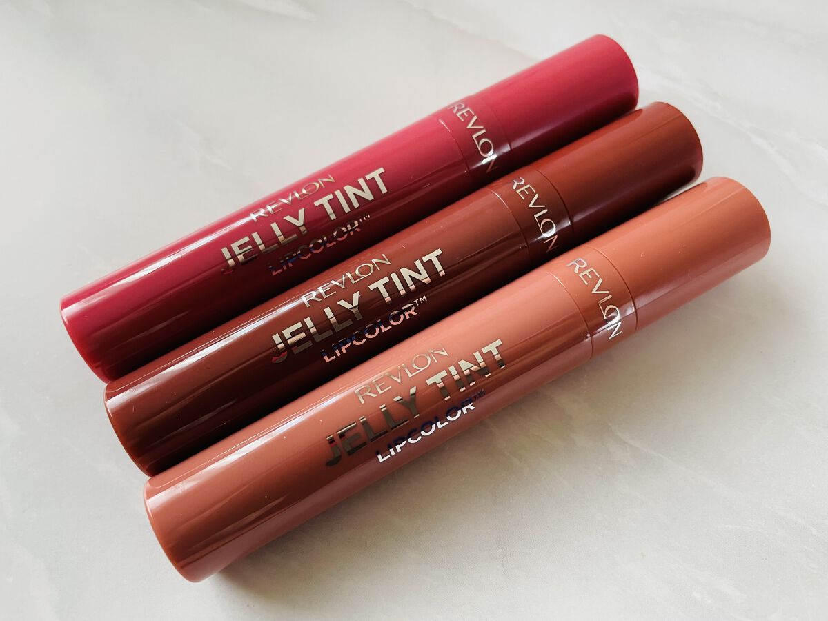 ジェリー ティント リップカラー 001 ラズベリーローズ/REVLON/リップティントを使ったクチコミ（1枚目）