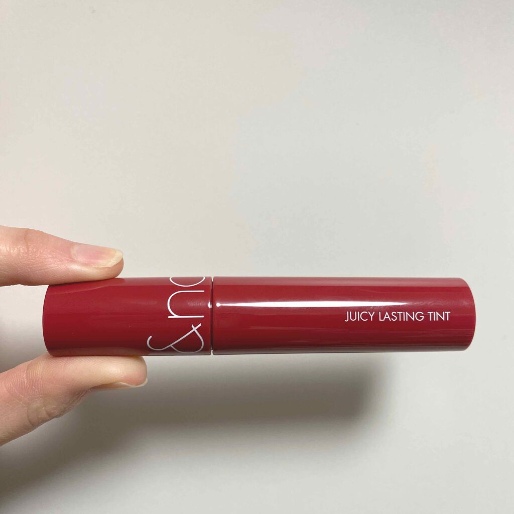 ジューシーラスティングティント/rom&nd/リップティントを使ったクチコミ(1枚目)