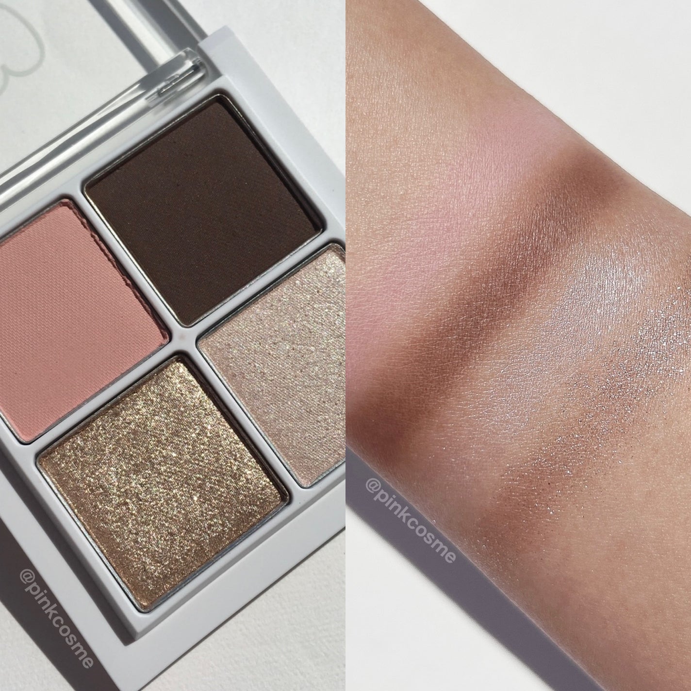 THE アイパレR/b idol/アイシャドウパレットを使ったクチコミ(3枚目)