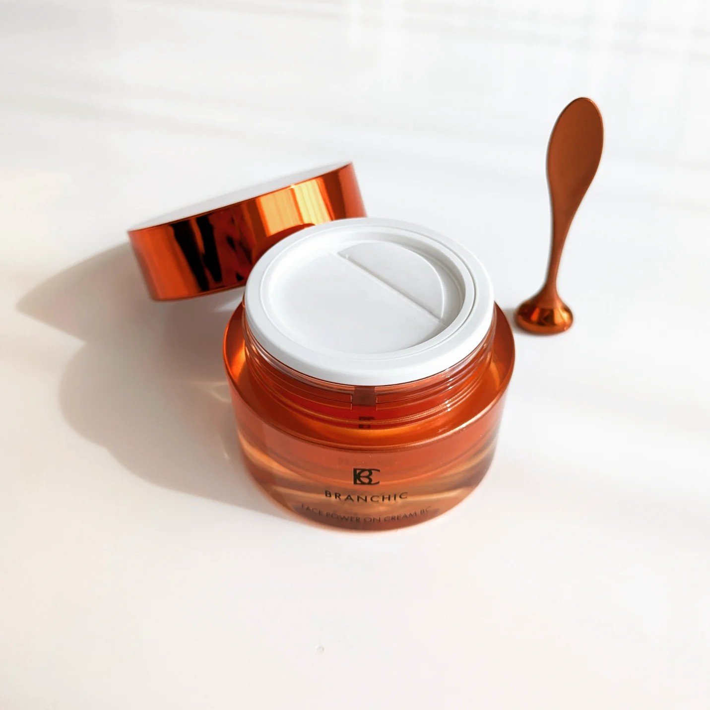 フェイスパワーオン　クリーム/BRANCHIC/フェイスクリームを使ったクチコミ（2枚目）