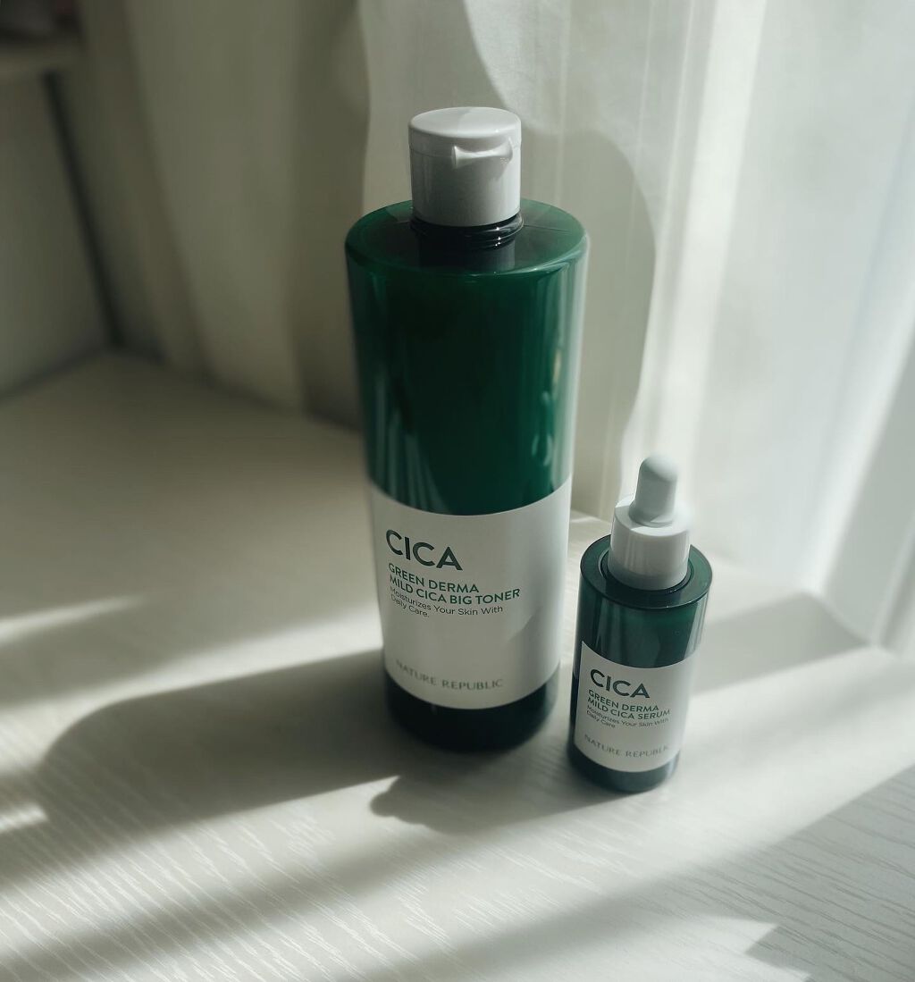 グリーン ダーマCICAビックトナー/ネイチャーリパブリック/化粧水を使ったクチコミ（1枚目）