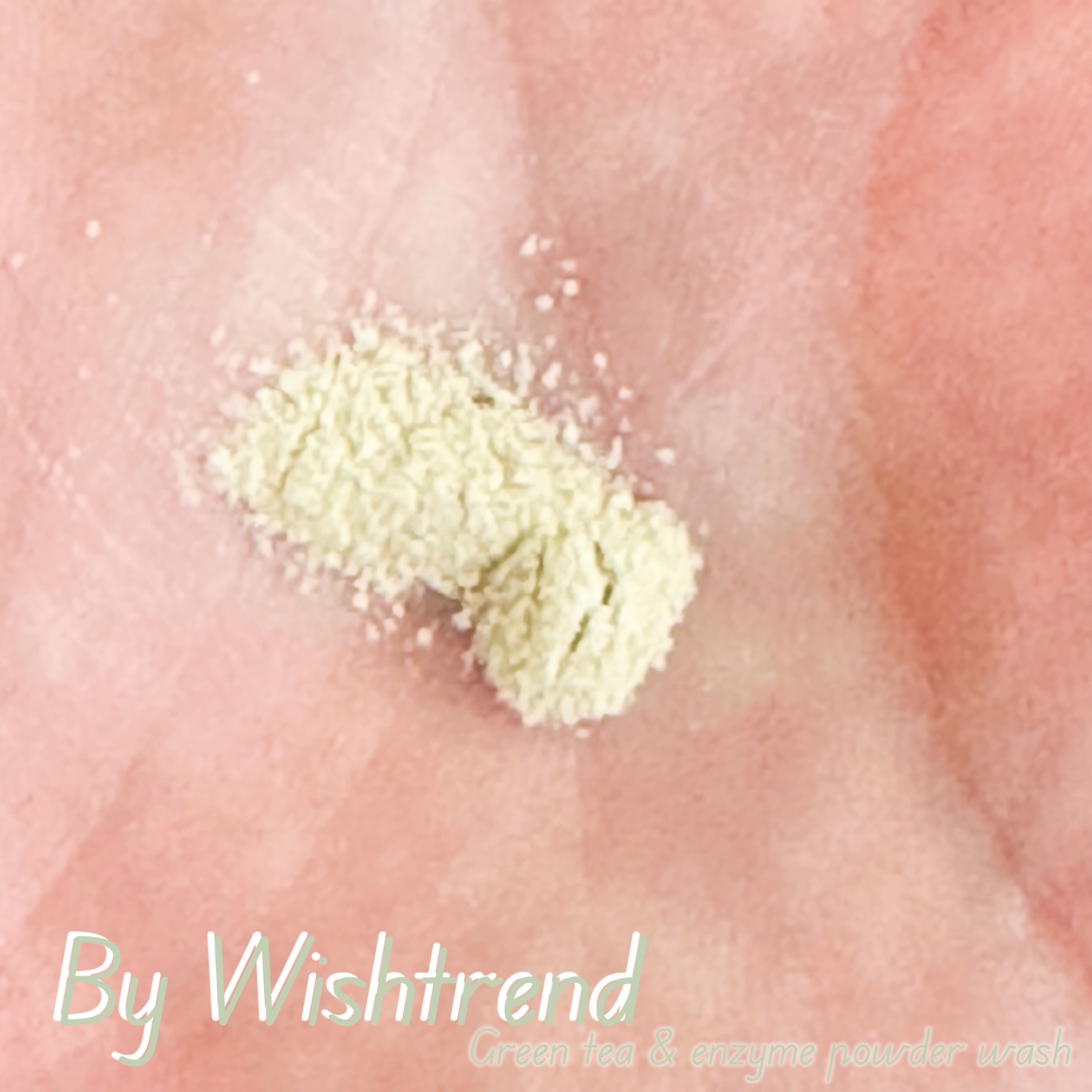 グリーンティー&エンザイムパウダーウォッシュ/By Wishtrend/洗顔パウダーを使ったクチコミ（3枚目）