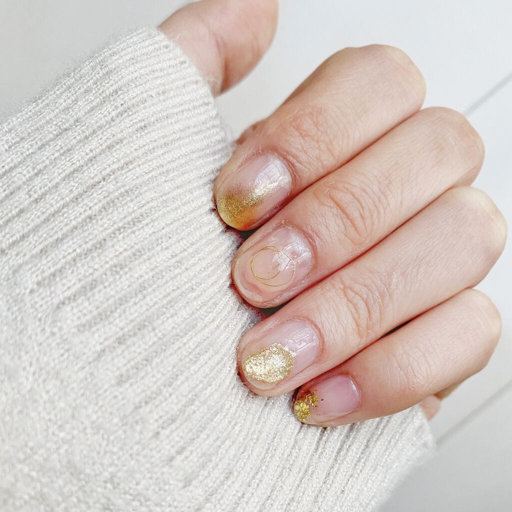 ジェルネイル（ライト対応）/セリア/ジェルネイルを使ったクチコミ（1枚目）