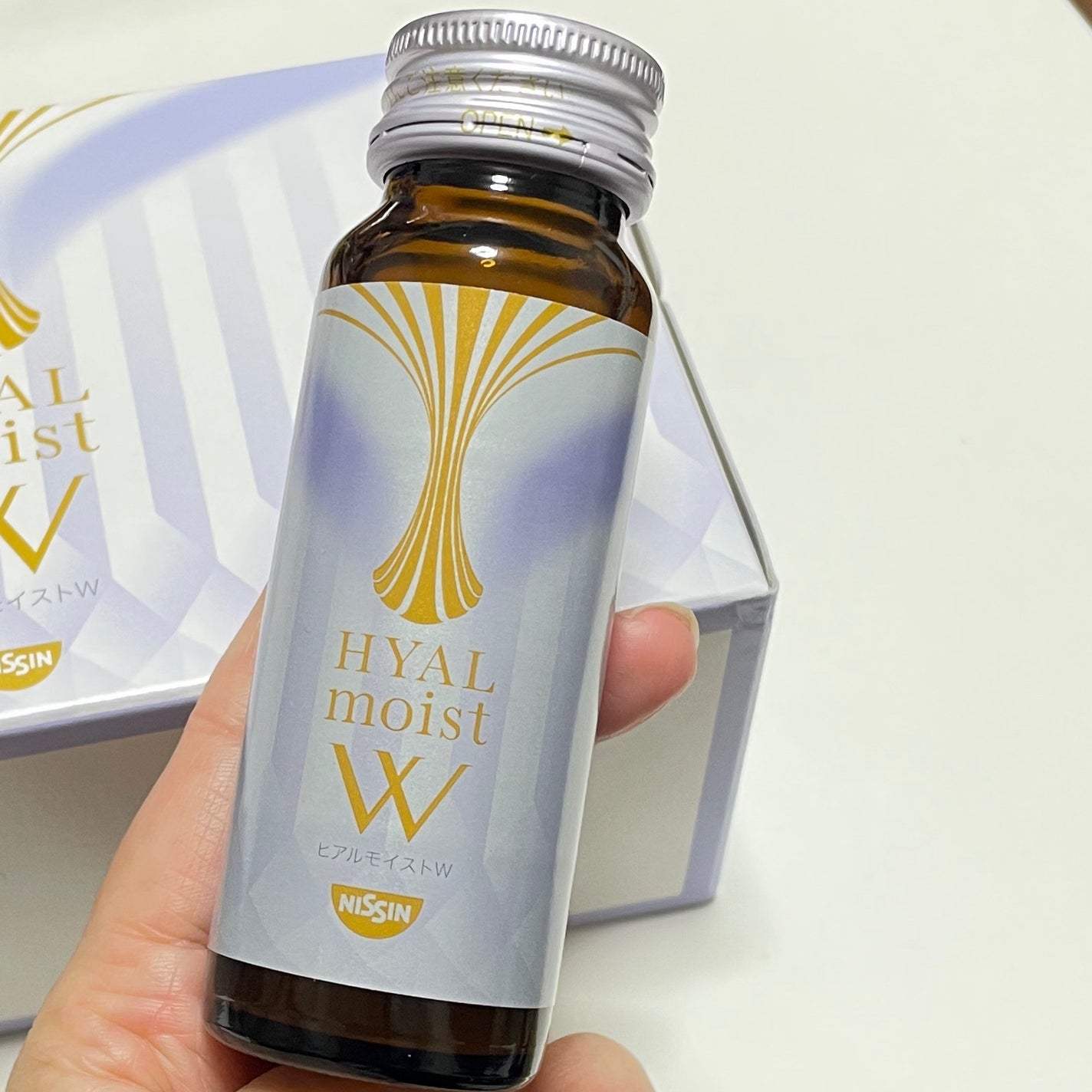 ヒアルモイスト W/日清食品/美容ドリンクを使ったクチコミ(2枚目)