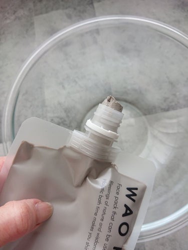 skinmarche WAOPLUS プロフェッショナルクレイパック/ブレーンコスモス/洗い流すパック・マスクを使ったクチコミ（2枚目）