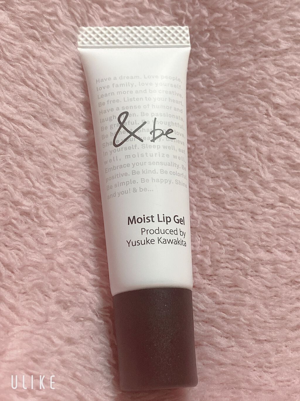 モイストリップジェル/＆be/リップオイルを使ったクチコミ（1枚目）