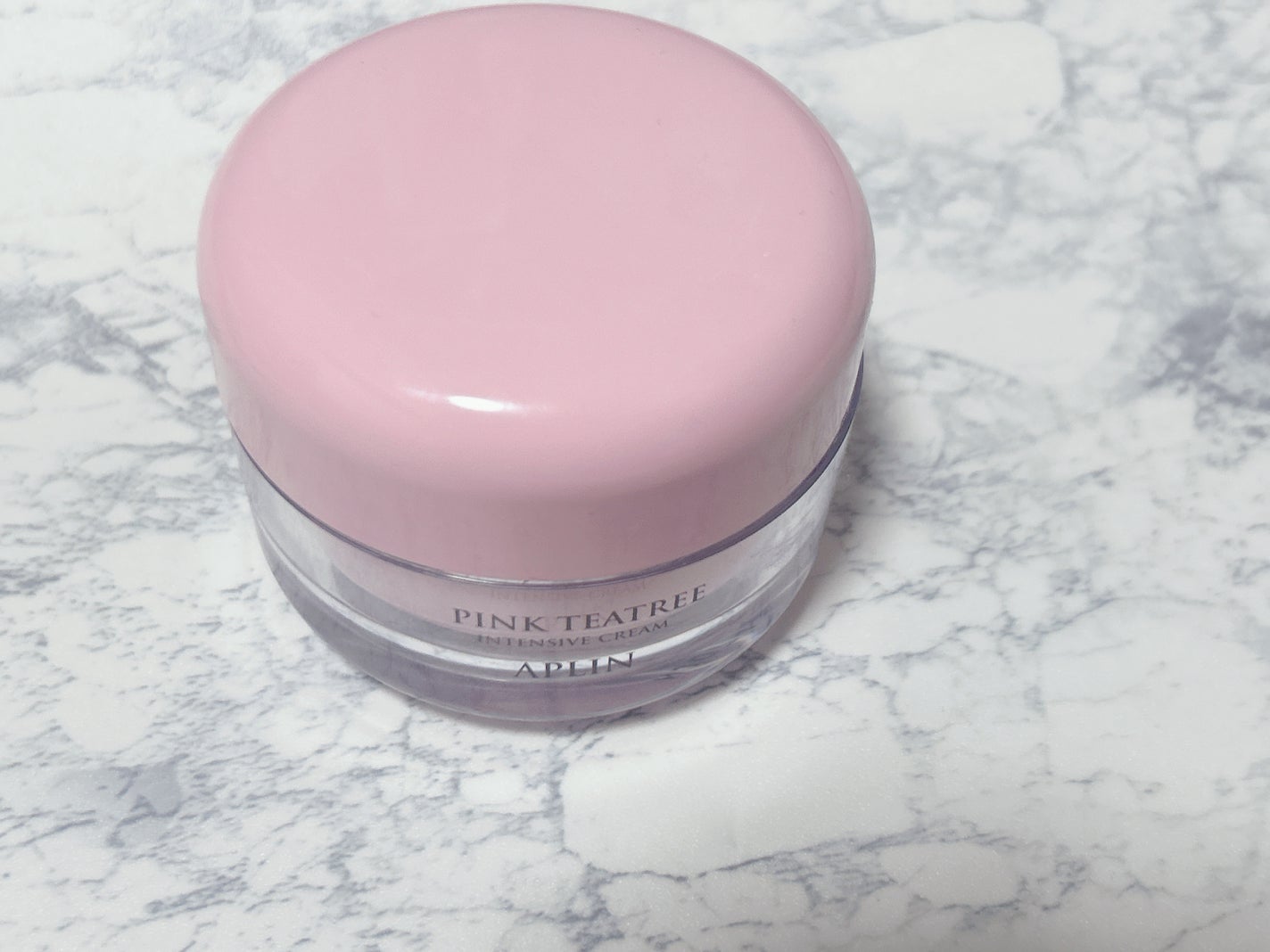 ピンクティーツリークリーム/APLIN/フェイスクリームを使ったクチコミ(1枚目)