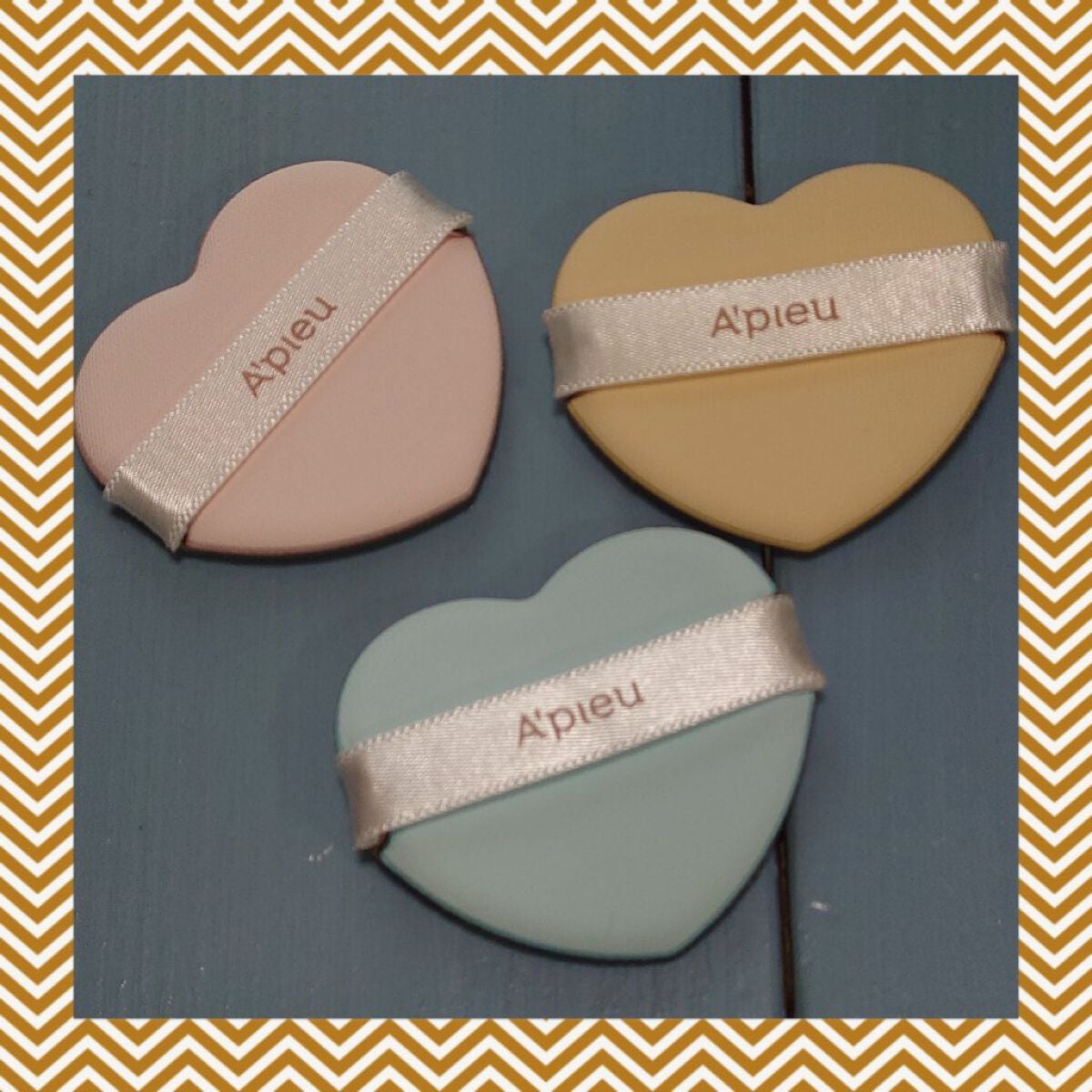ハートパフ/A’pieu/パフ・スポンジを使ったクチコミ(1枚目)