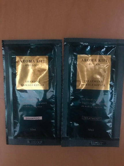 オーガニック シャンプー/トリートメント<ダメージリペア>/AROMA KIFI/シャンプー・コンディショナーを使ったクチコミ(1枚目)