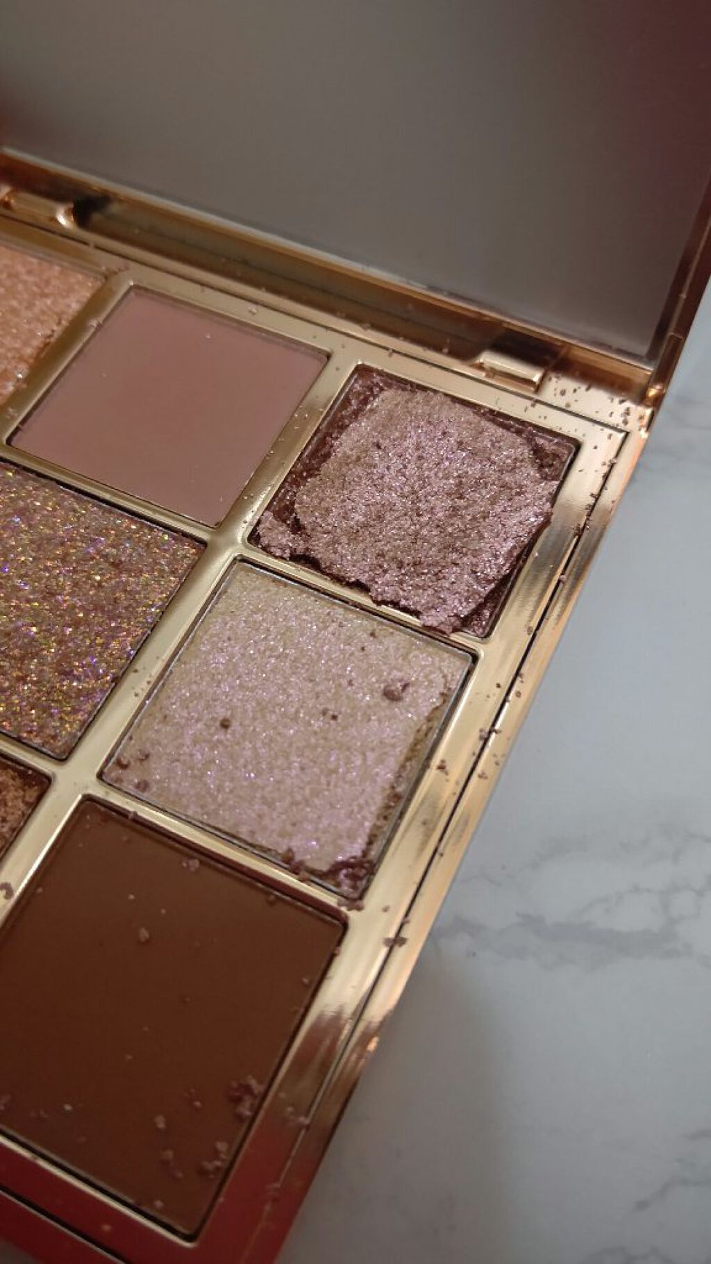 VenusMarble 9色アイシャドウパレット/Venus Marble/アイシャドウパレットを使ったクチコミ（3枚目）