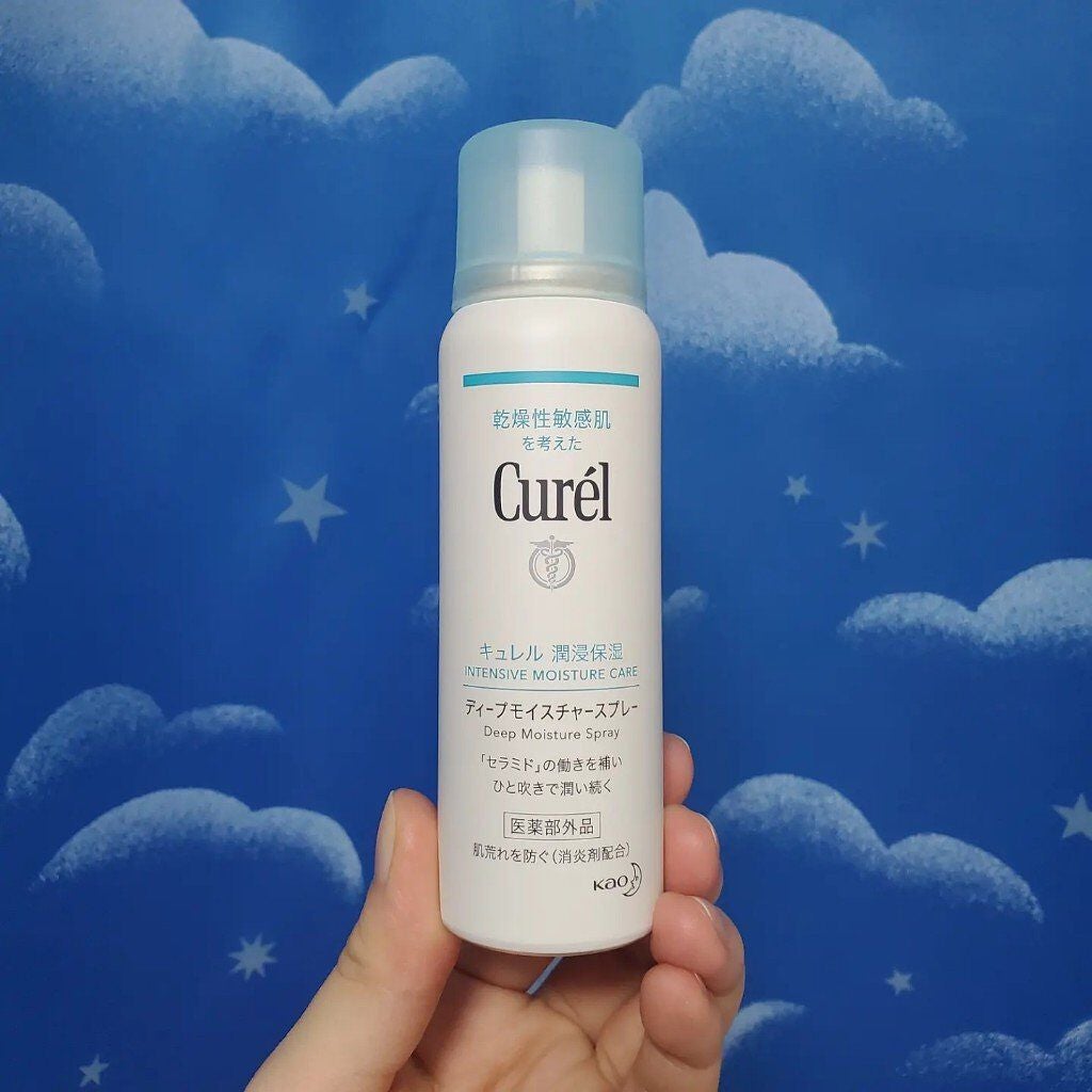 ディープモイスチャースプレー/キュレル/ミスト状化粧水を使ったクチコミ(1枚目)