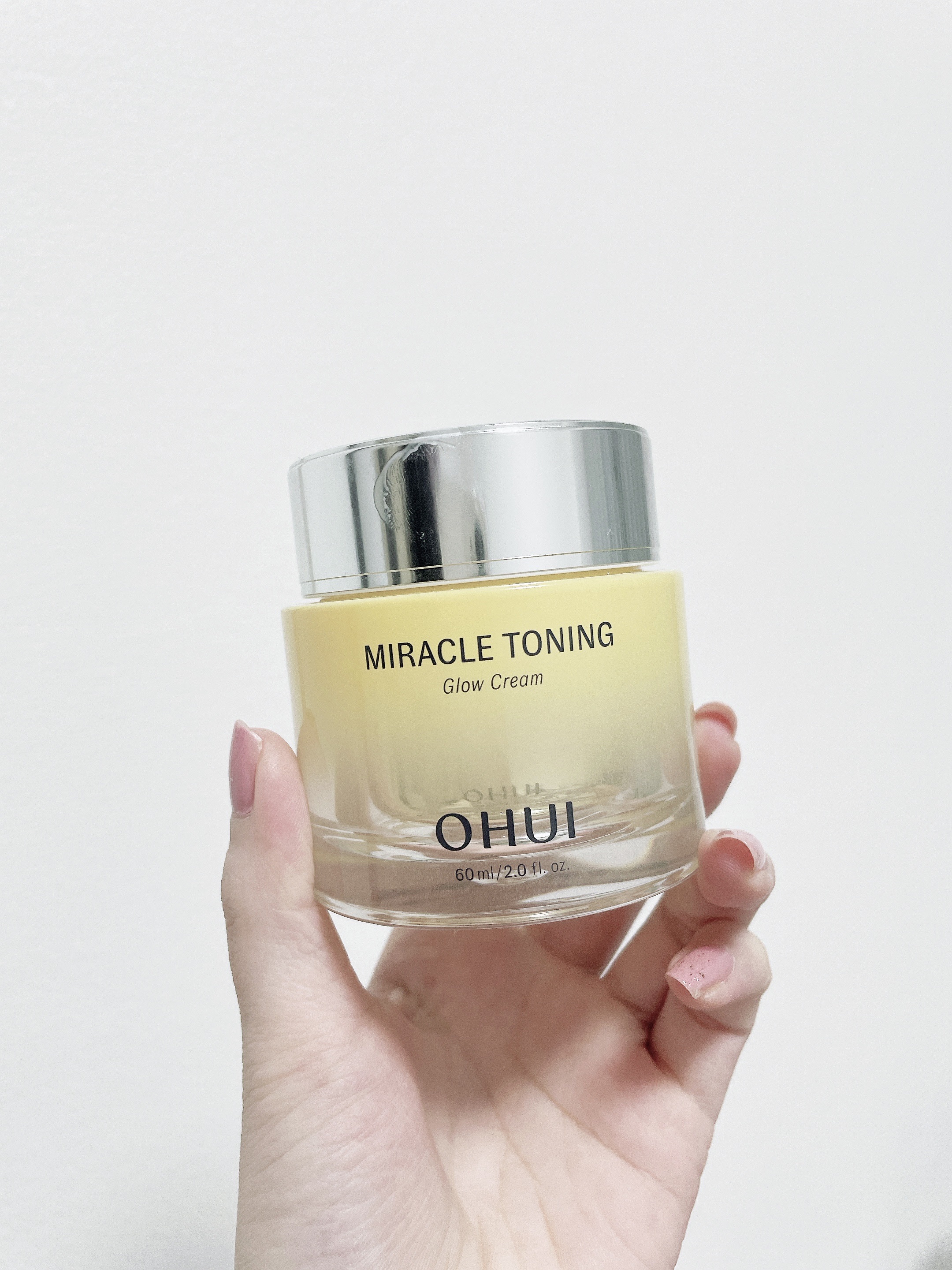 ミラクルトーニンググロークリーム/OHUI/フェイスクリームを使ったクチコミ（1枚目）