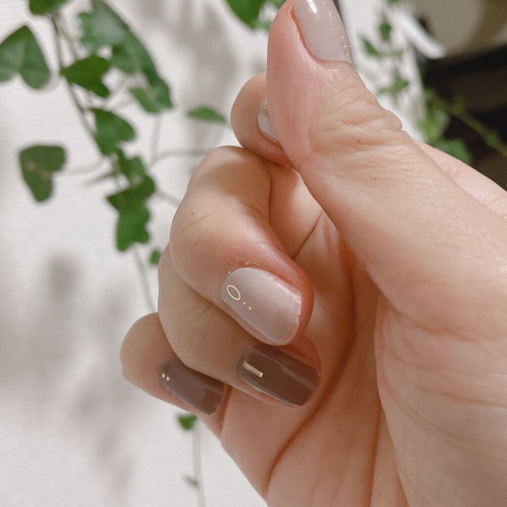 ジェルネイルシール/キャンドゥ/ネイルシールを使ったクチコミ（1枚目）