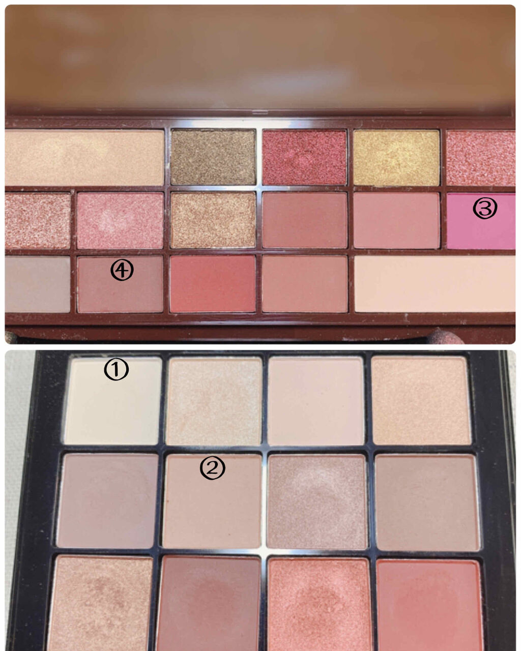 アイラブチョコレート/MAKEUP REVOLUTION/アイシャドウパレットを使ったクチコミ（2枚目）