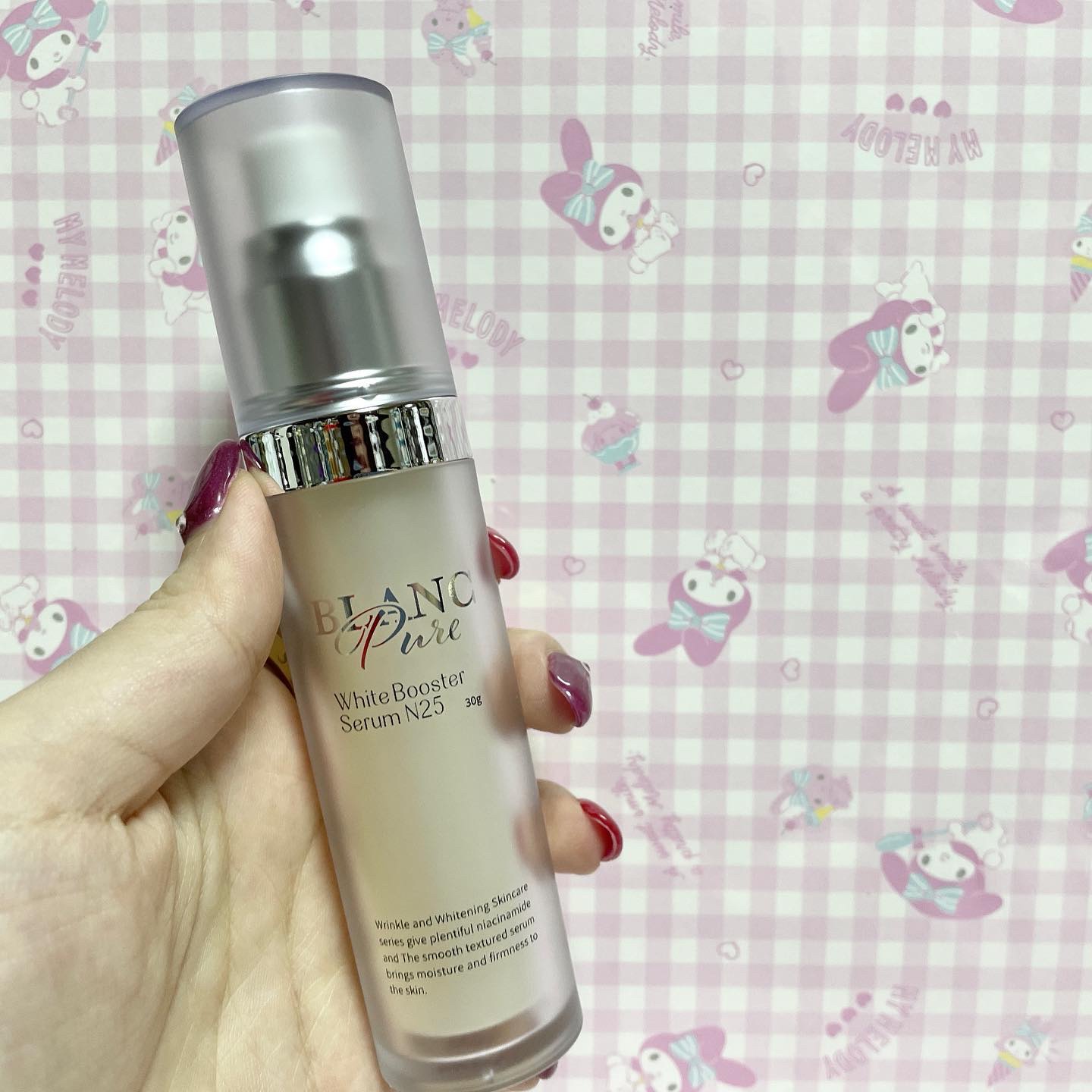 ホワイトブースターセラムN25/BLANC PURE/化粧水を使ったクチコミ（2枚目）