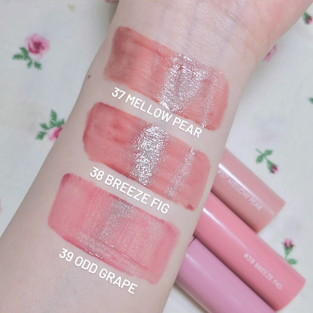 ジューシーラスティングティント/rom&nd/リップティントを使ったクチコミ（3枚目）