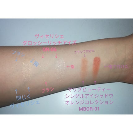 グロッシーリッチ アイズ/Visée/アイシャドウパレットを使ったクチコミ(2枚目)