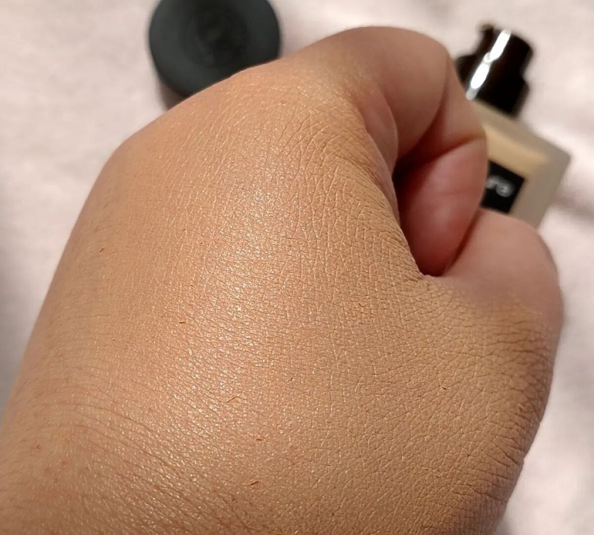 （旧）アンリミテッド ラスティング フルイド/shu uemura/リキッドファンデーションを使ったクチコミ（3枚目）