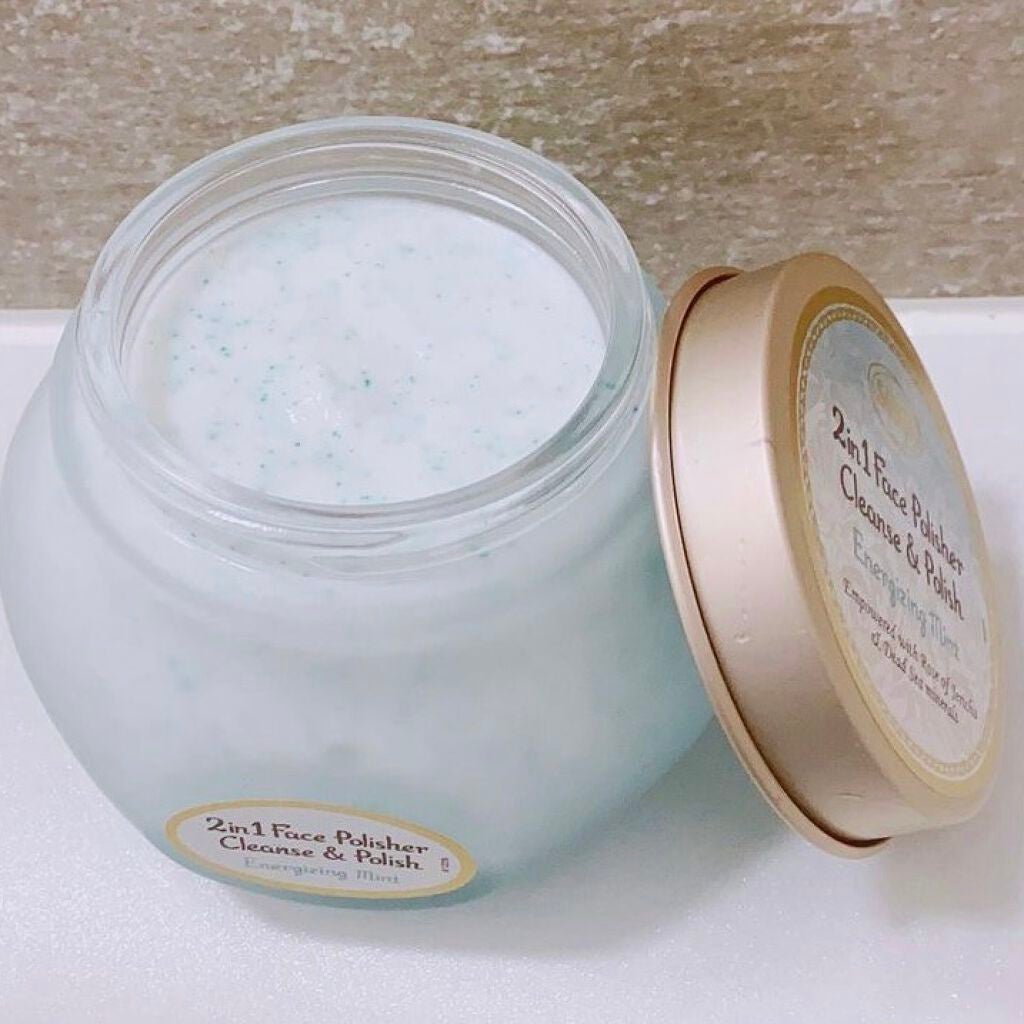 フェイスポリッシャー リフレッシング(ミント)/SABON/スクラブ・ゴマージュを使ったクチコミ(1枚目)