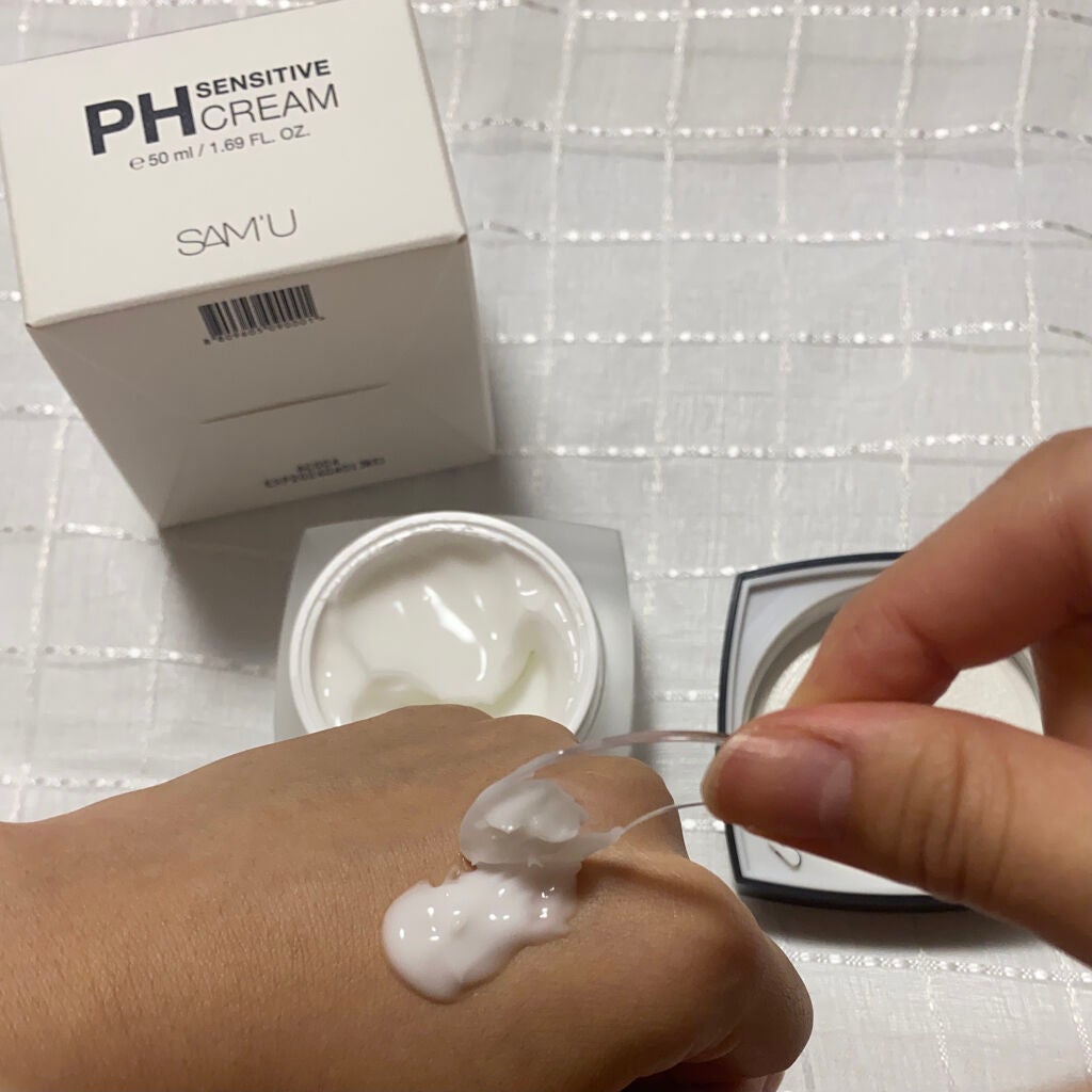 サミュ PHセンシティブクリーム/SAM'U/フェイスクリームを使ったクチコミ(3枚目)